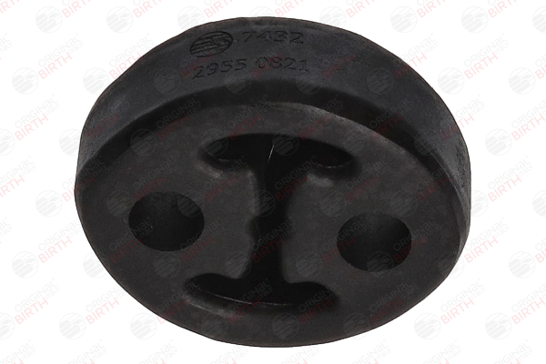 BIRTH 7432 exhaust hanger ALFA ROMEO 156 Saloon (932) 1.9 JTD (932.A2B00) 110hp 2001
