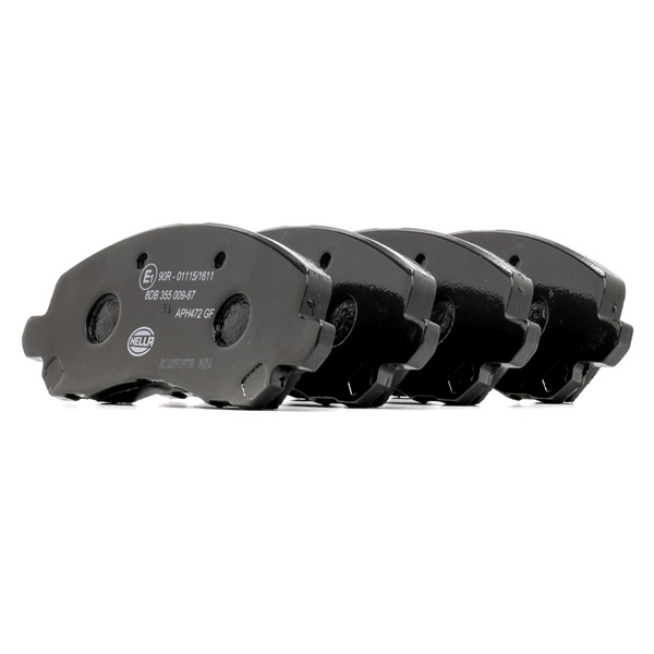 Zahnriemensatz mit Wasserpumpe 8DB 355 009-671 HELLA CITROËN C4 Aircross 1.6 Flex 2010 113 PS