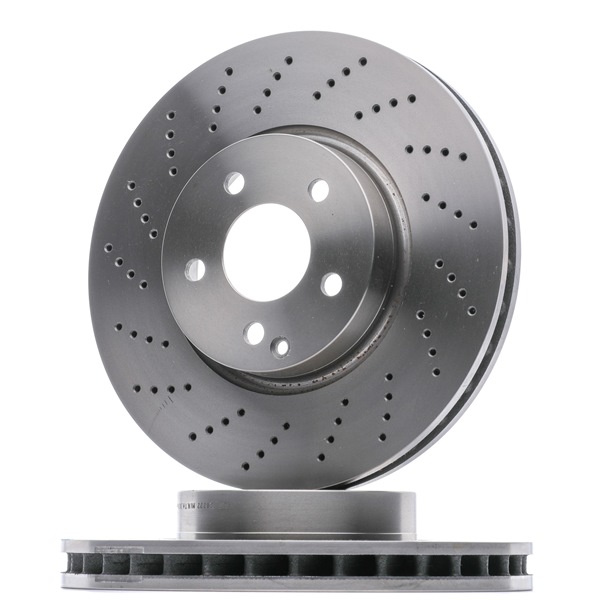 Número OEM A 204 421 10 12 - Disco de travão 8DD 355 114-231 MERCEDES-BENZ, HONDA