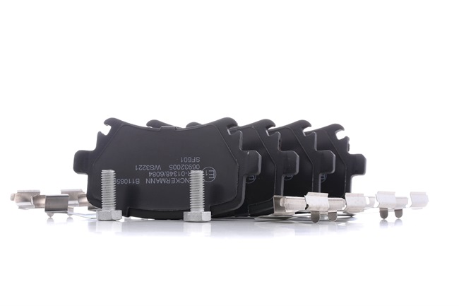 Número OEM 3C0 698 451 C - Juego de pastillas de freno B110859 SEAT, AUDI, SKODA, PORSCHE