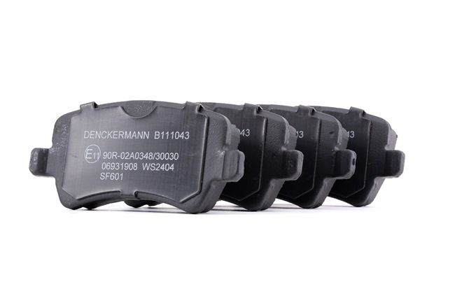 B111043 DENCKERMANN 1426144 Brake pad set