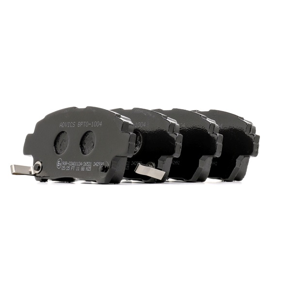 Número OEM 044 651 3050 - Juego de pastillas de freno BPTO-1004 CITROËN, TOYOTA, LEXUS, SATURN, WIESMANN