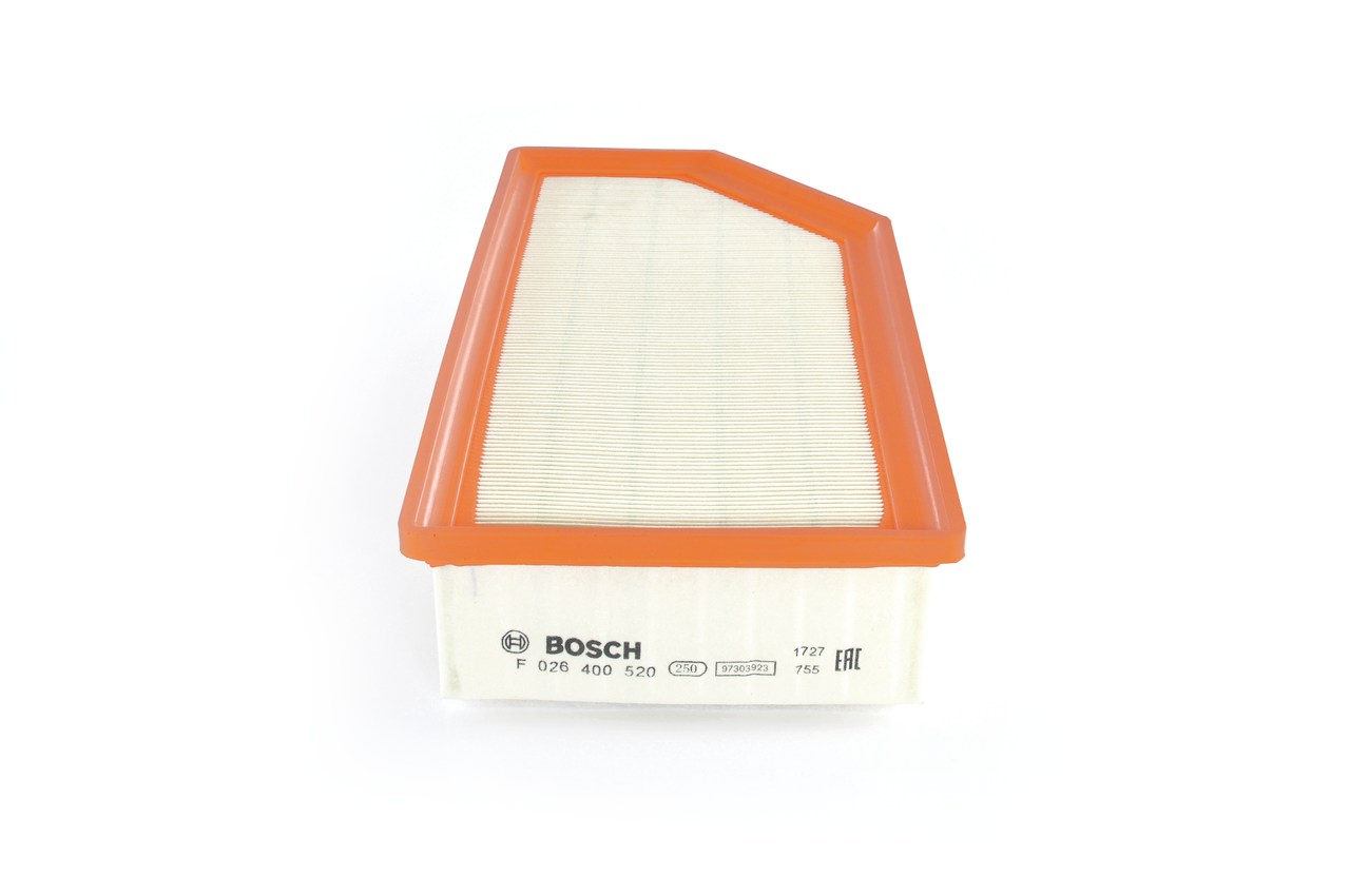 Filtro de ar F 026 400 520 BOSCH CITROËN C6 Sedan 2.7 HDi 2010 204 cv