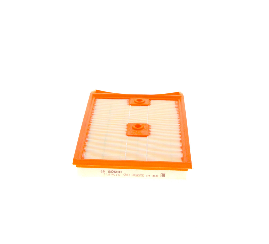 BOSCH | Luftfilter Filterindsats F 026 400 543 AUDI A1 Hatchback (8X1, 8XK) 2013 billig online