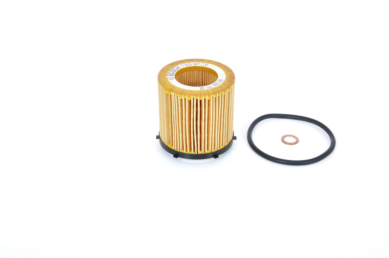 Número OEM 11 42 7 634 292 - Filtro de aceite F 026 407 228 BMW, MERCEDES-BENZ