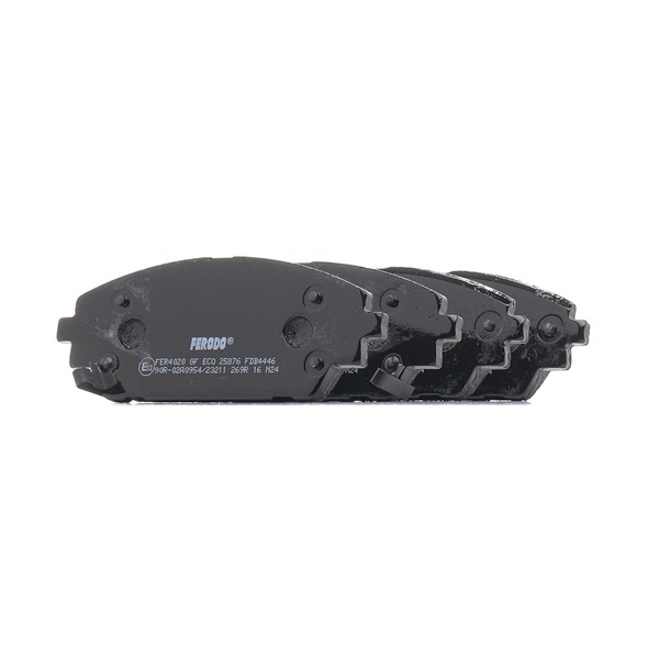Numer OEM B4Y0-33-28ZA - Klocki hamulcowe FDB4446 FORD, MAZDA, NISSAN