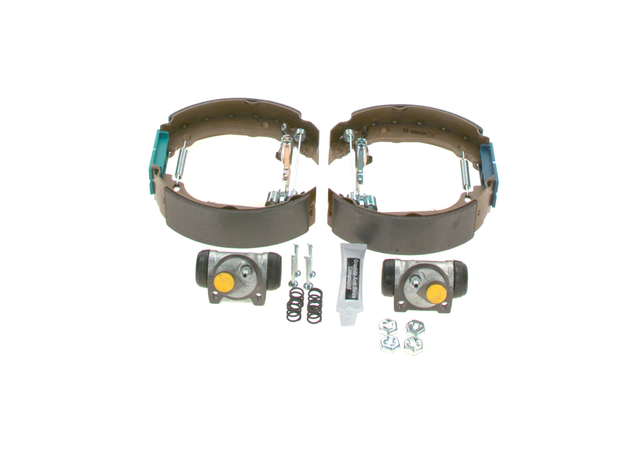 Kit frenos, disco de tambor 0 204 114 012 BOSCH RENAULT Clio I Hatchback 1.2 1996 54 cv