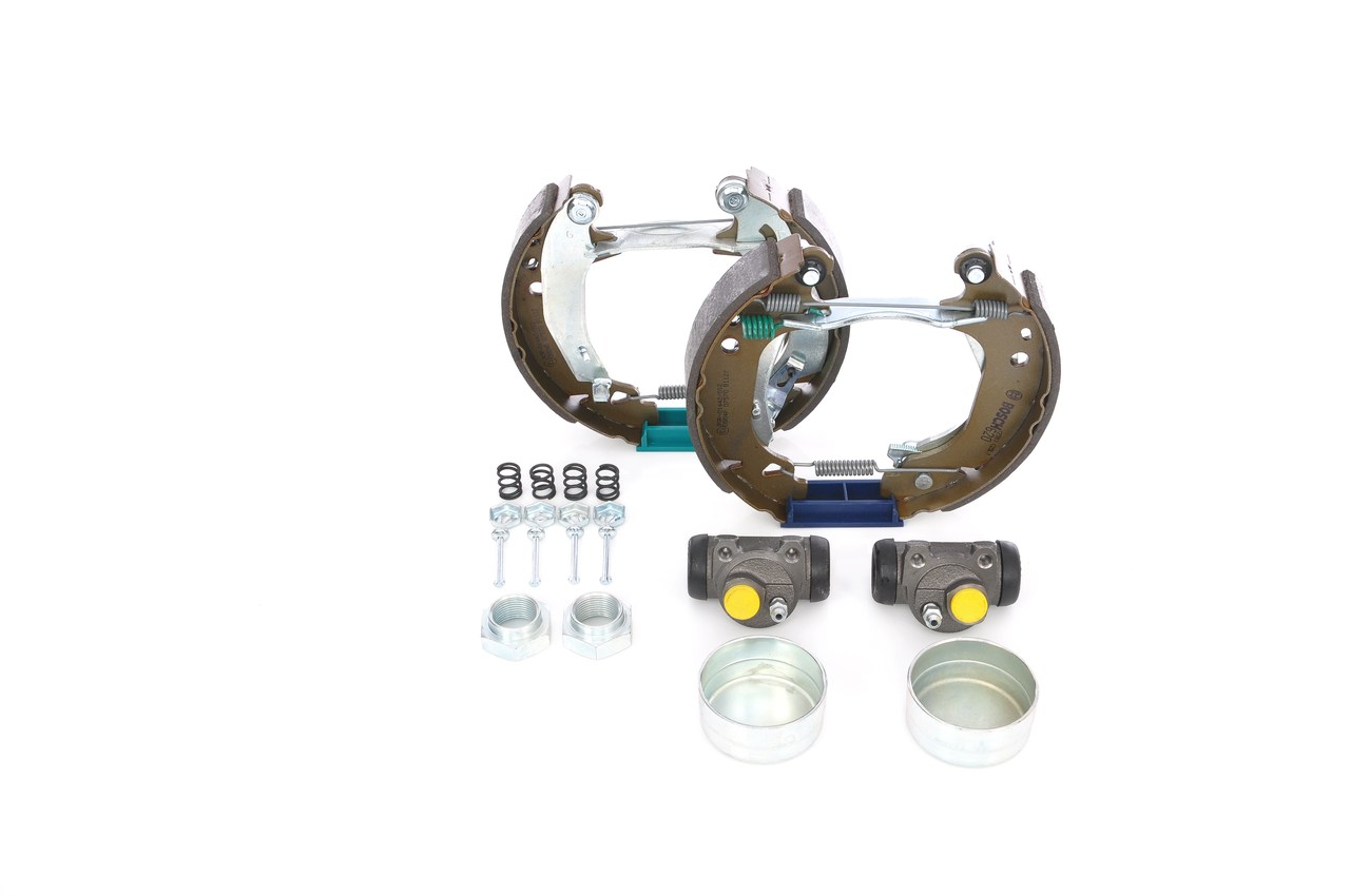 BOSCH | Juego de forros de freno de tambor con accesorios, con cilindro de freno de rueda 0 204 114 028 PEUGEOT 106 II Hatchback (1A, 1C) 2001 baratos online
