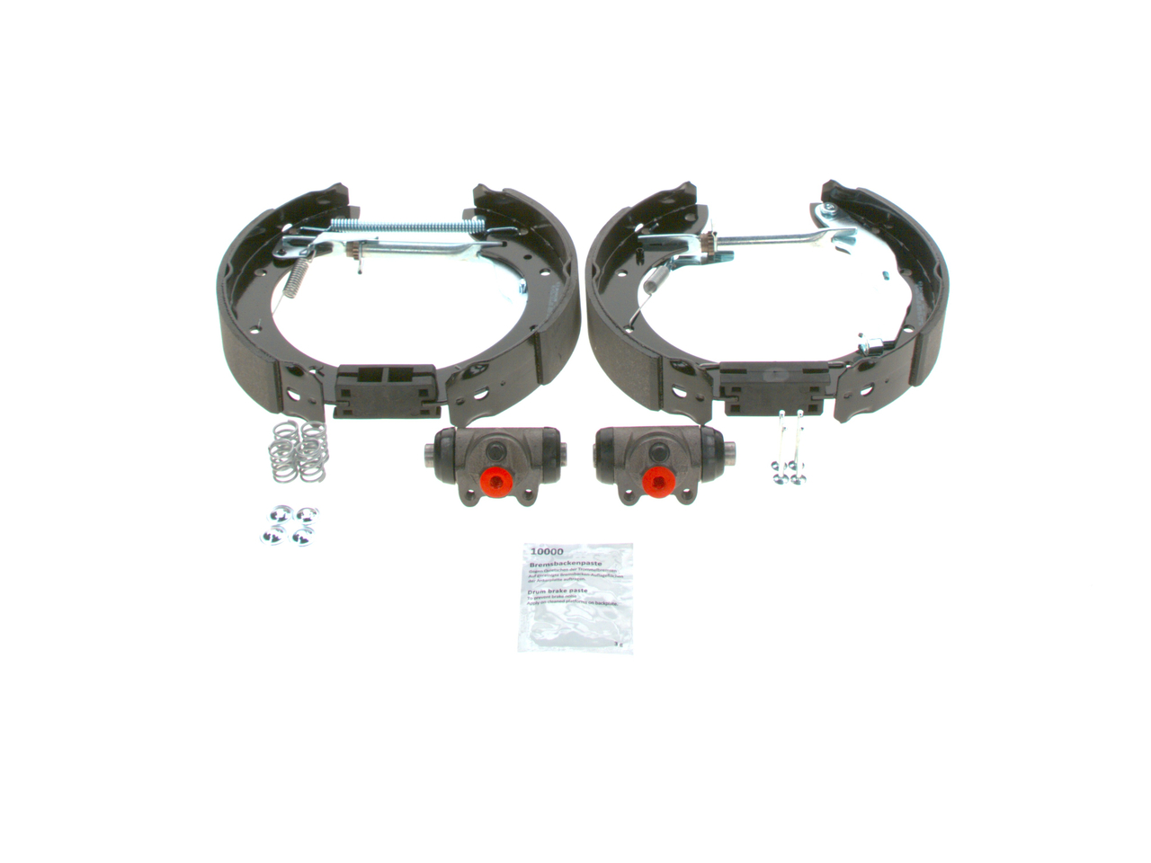 Bremsesett, trommebremse 0 204 114 518 BOSCH RENAULT Scénic I (JA0/1, FA0) 1.6 BiFuel (JA04) 1999 107 hk