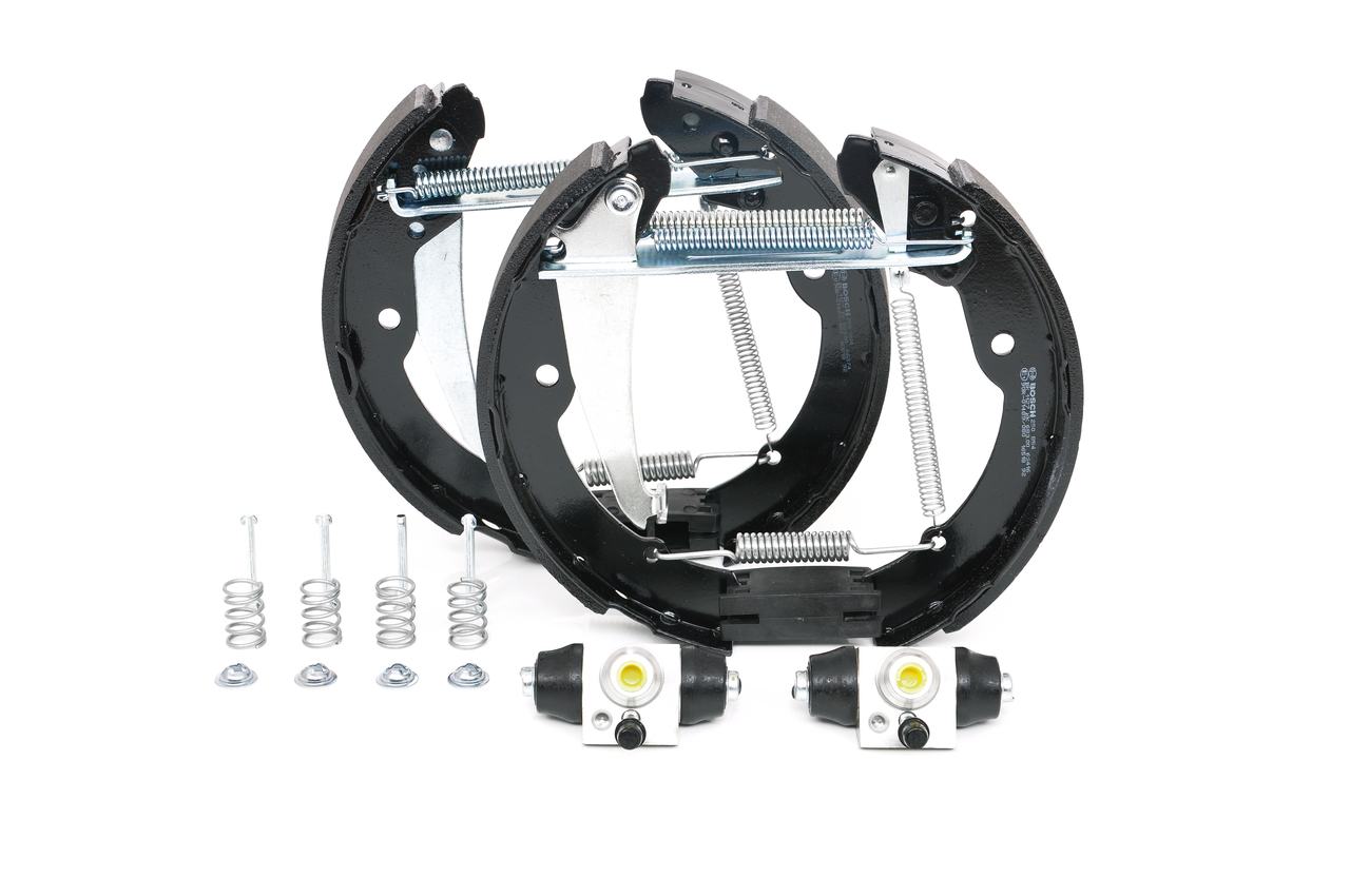 Rempakket trommelrem 0 204 114 635 BOSCH Volkswagen Caddy III MPV (6K9, 9E7, 9E9) 1.9 D 2007 64 Pk