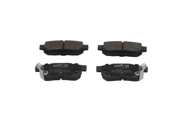 Bremsbeläge KBP-2007 KAVO PARTS 43022S04E02 mit akustischer Verschleißwarnung