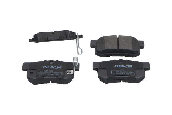 Bremsbeläge KBP-2009 KAVO PARTS 06430SEDE60 mit akustischer Verschleißwarnung