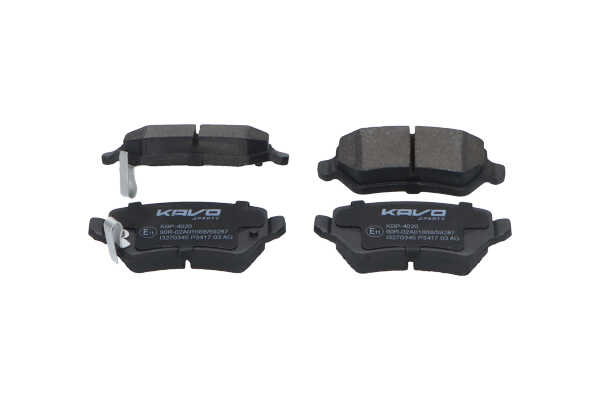 Número OEM 16 05 233 - Juego de pastillas de freno KBP-4020 PEUGEOT, FORD, OPEL, HYUNDAI, KIA