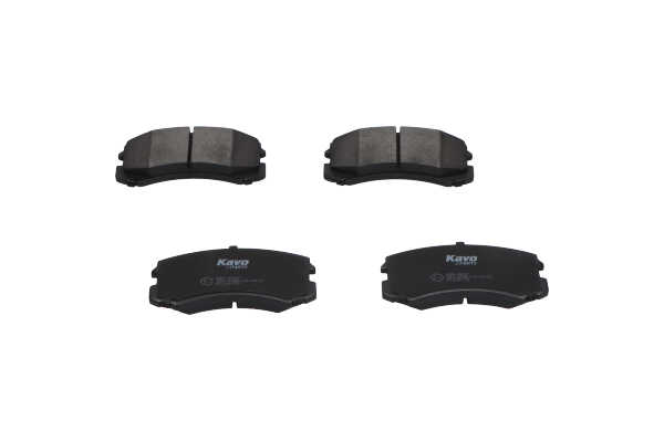 KAVO PARTS KBP-5537 Brake pads MITSUBISHI Lancer 7 Limousine (CS_A, CT_A) EVO VIII 280 hp Petrol 2003