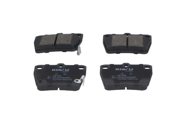 Número OEM 04466 42 020 - Juego de pastillas de freno KBP-9068 TOYOTA, SUZUKI, LEXUS, CHERY, SATURN