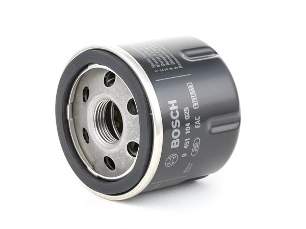 Numero OEM 8 200 257 642 - Filtro olio 0 451 104 025 RENAULT, NISSAN, MITSUBISHI, DACIA, SUBARU