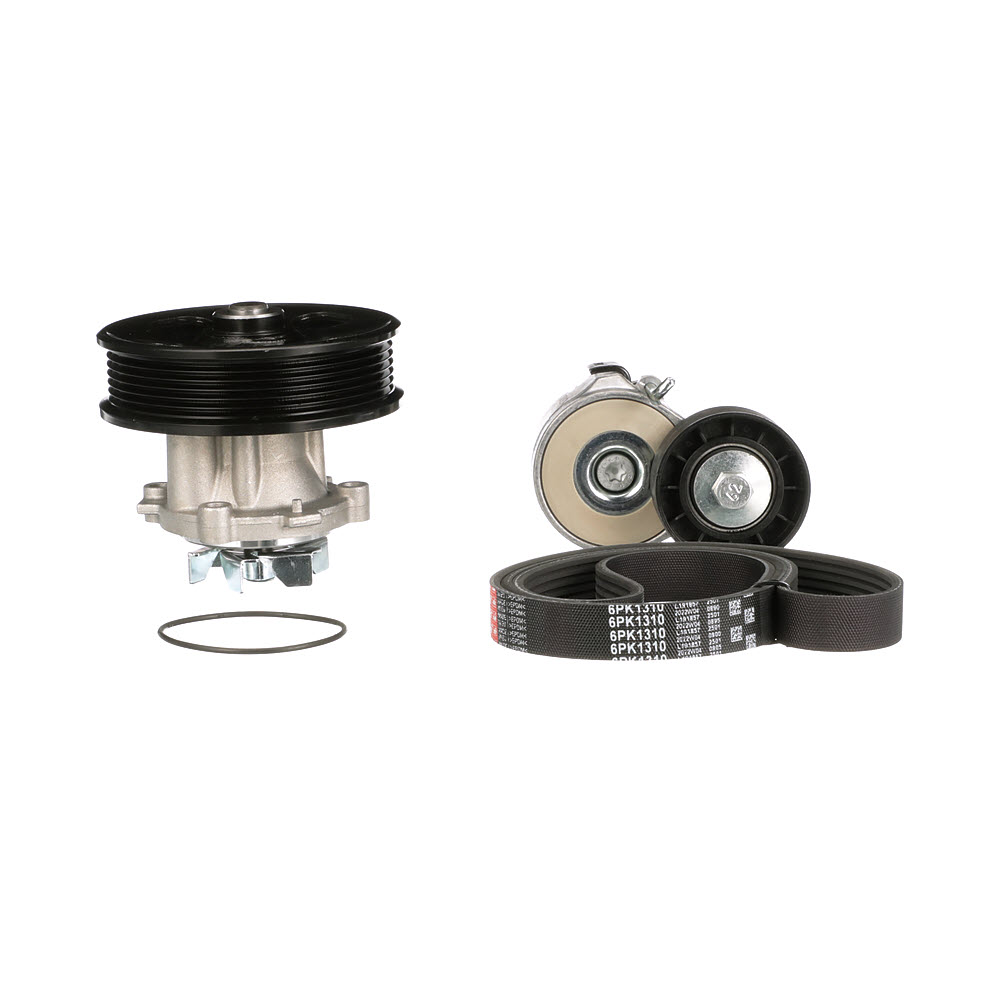 GATES KP16PK1310 Pompe à eau+Jeu de courroie trapézoïdale à nervures Chrysler Voyager rg