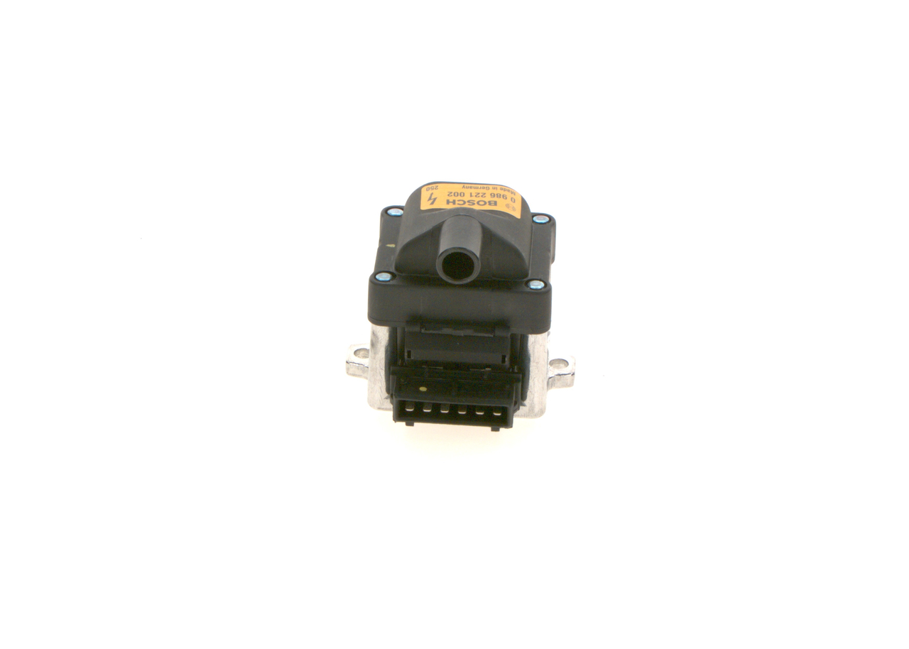 BOSCH 0 986 221 002 ignition coil Volkswagen Transporter T4 Minibus (70B, 70C, 7DB, 7DK, 70J, 70K, 7DC, 7DJ) 1.8 67hp 1991