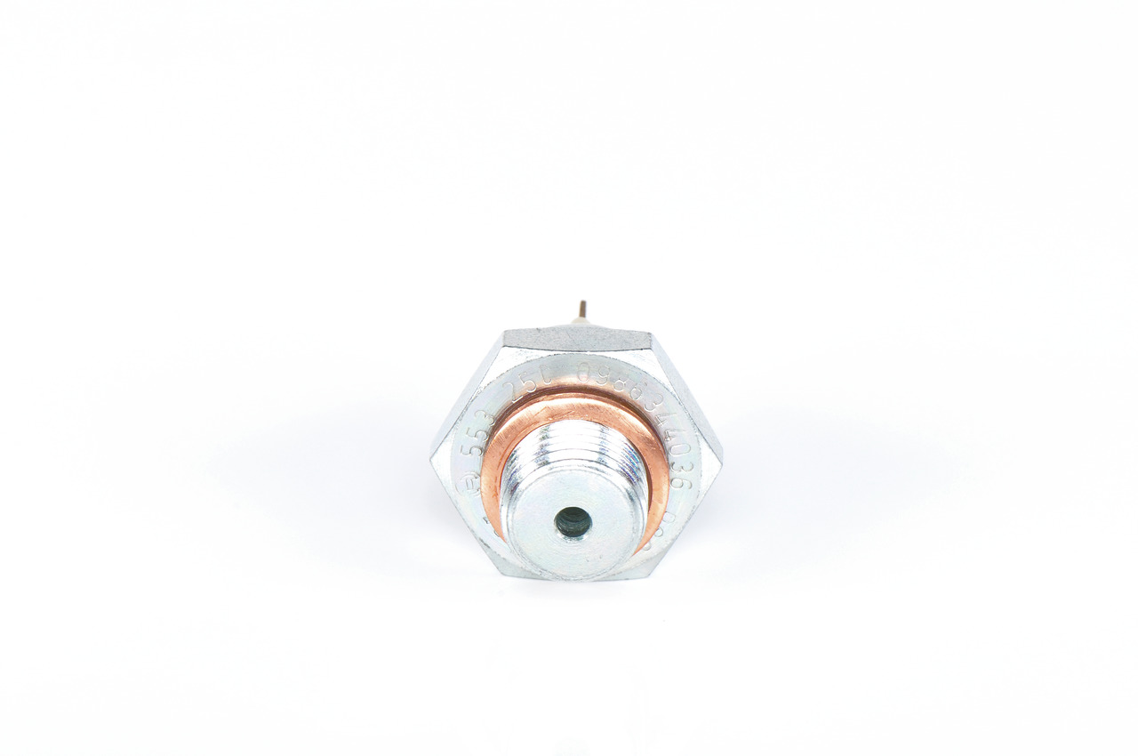 Interruptor de pressão do óleo 0 986 344 036 BOSCH OPEL Ascona C Sedan (J82) 1.6 i (F11, M11, F68, M68) 1988 75 cv