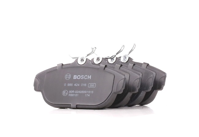 BOSCH | Juego de pastillas de freno Chapa antichirridos 0 986 424 016 VOLVO 940 II Familiar (945) 1995 baratos online