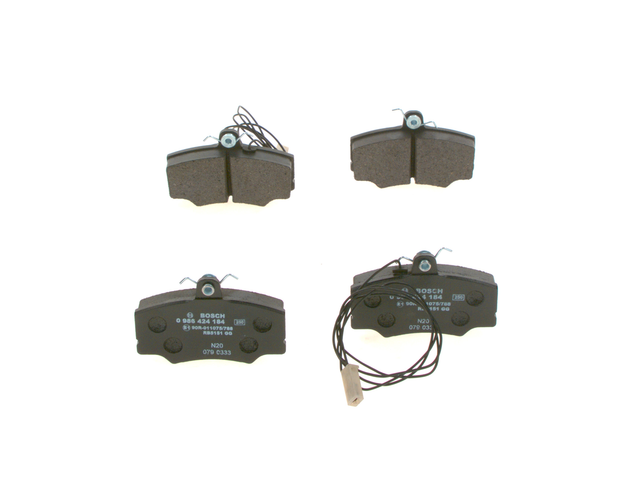 BOSCH 0 986 424 184 Hub nut ALFA ROMEO 33 (907A) 1.7 i.e. 4x4 107 hp Petrol 1990
