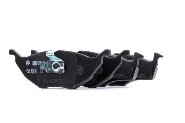Número OEM 6E0 698 151 - Pastilhas de travão 0 986 424 502 VW, AUDI, SEAT, SKODA, RENAULT TRUCKS
