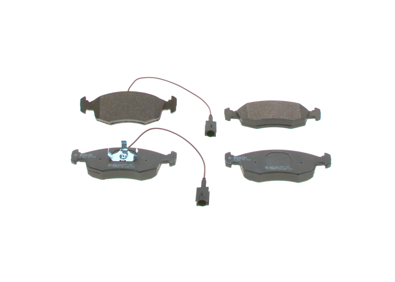 Número OEM 9 947 954 - Juego de pastillas de freno 0 986 424 515 FIAT, ALFA ROMEO, LANCIA, FERRARI