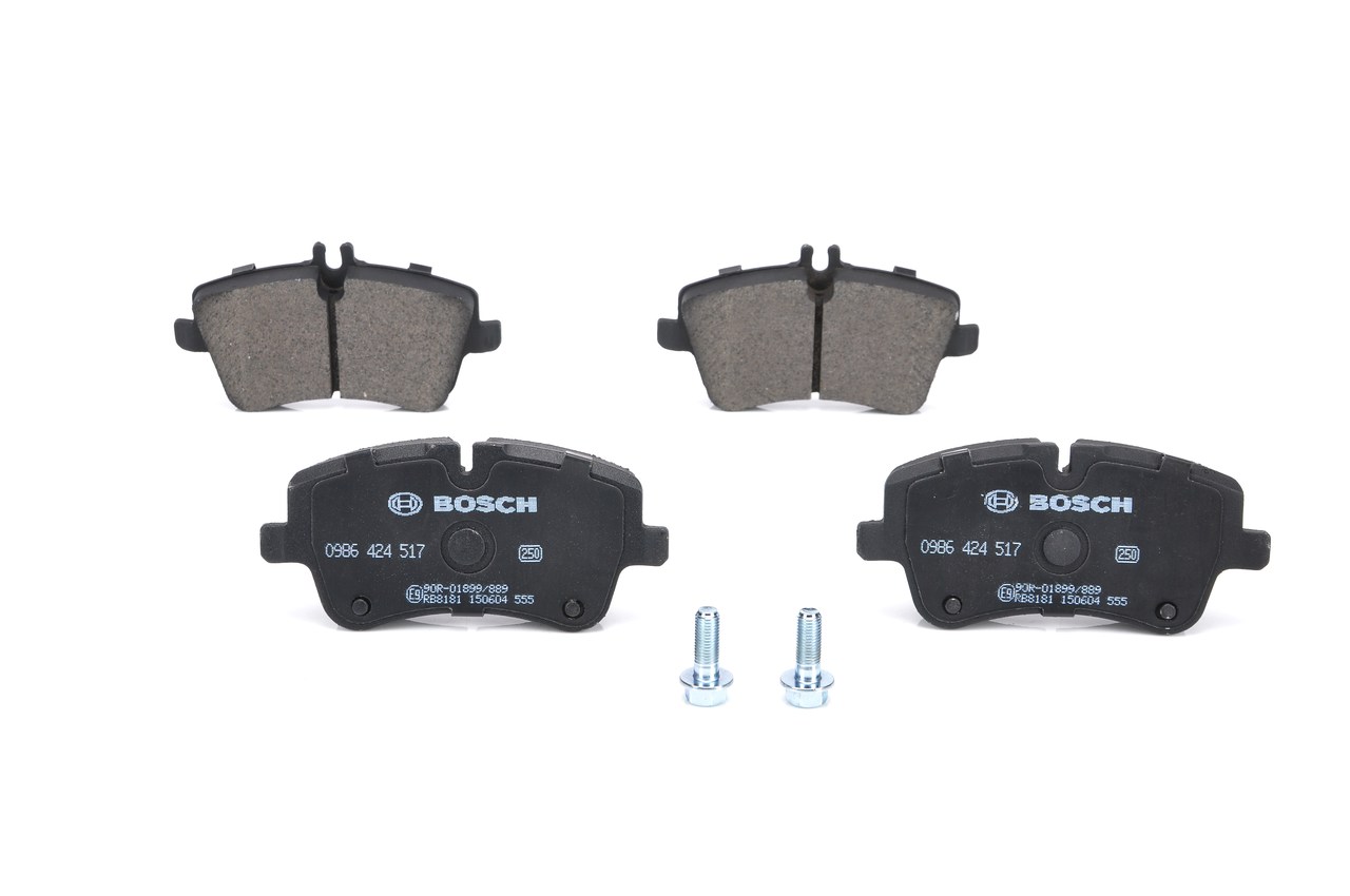 Número OEM A 003 420 95 20 - Juego de pastillas de freno 0 986 424 517 MERCEDES-BENZ, JAGUAR