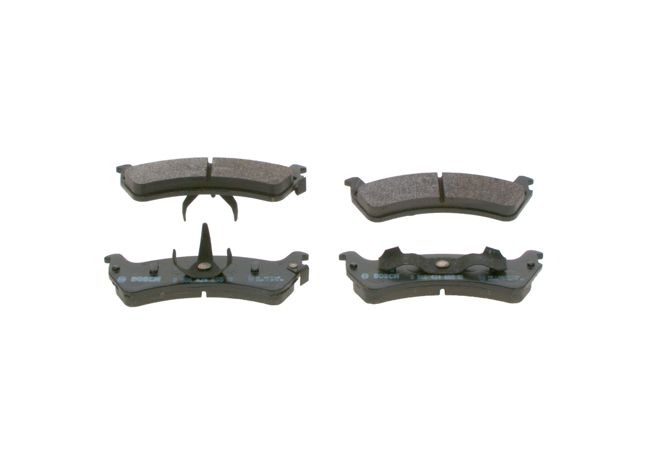 OEM-Nummer 3 648 797 - Bremsbeläge 0 986 424 655 OPEL, FORD, FORD USA