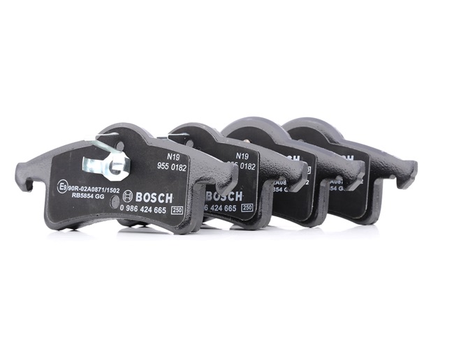 Número OEM 0 5011 970AB - Pastilhas de travão 0 986 424 665 PEUGEOT, ALFA ROMEO, JEEP, CHRYSLER