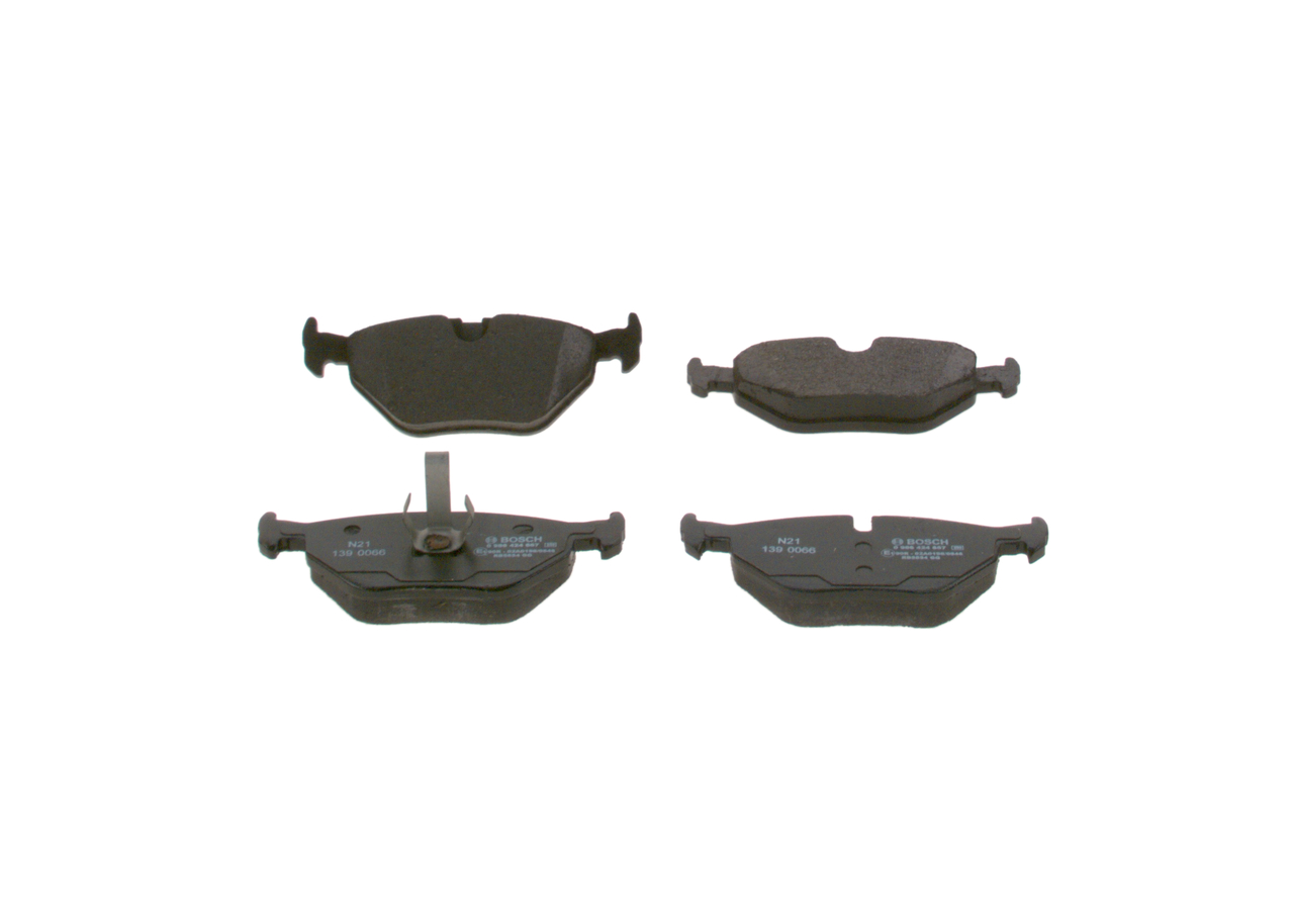Número OEM 34 21 1 164 501 - Pastilhas de travão 0 986 424 667 BMW, CITROËN, MINI, ROVER, MG