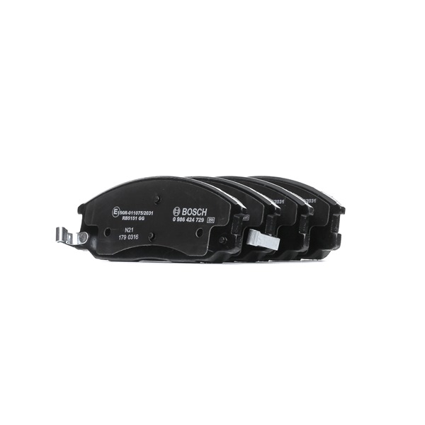 BOSCH 0 986 424 729 Bremsbelagsatz HYUNDAI Santa Fe I (SM)