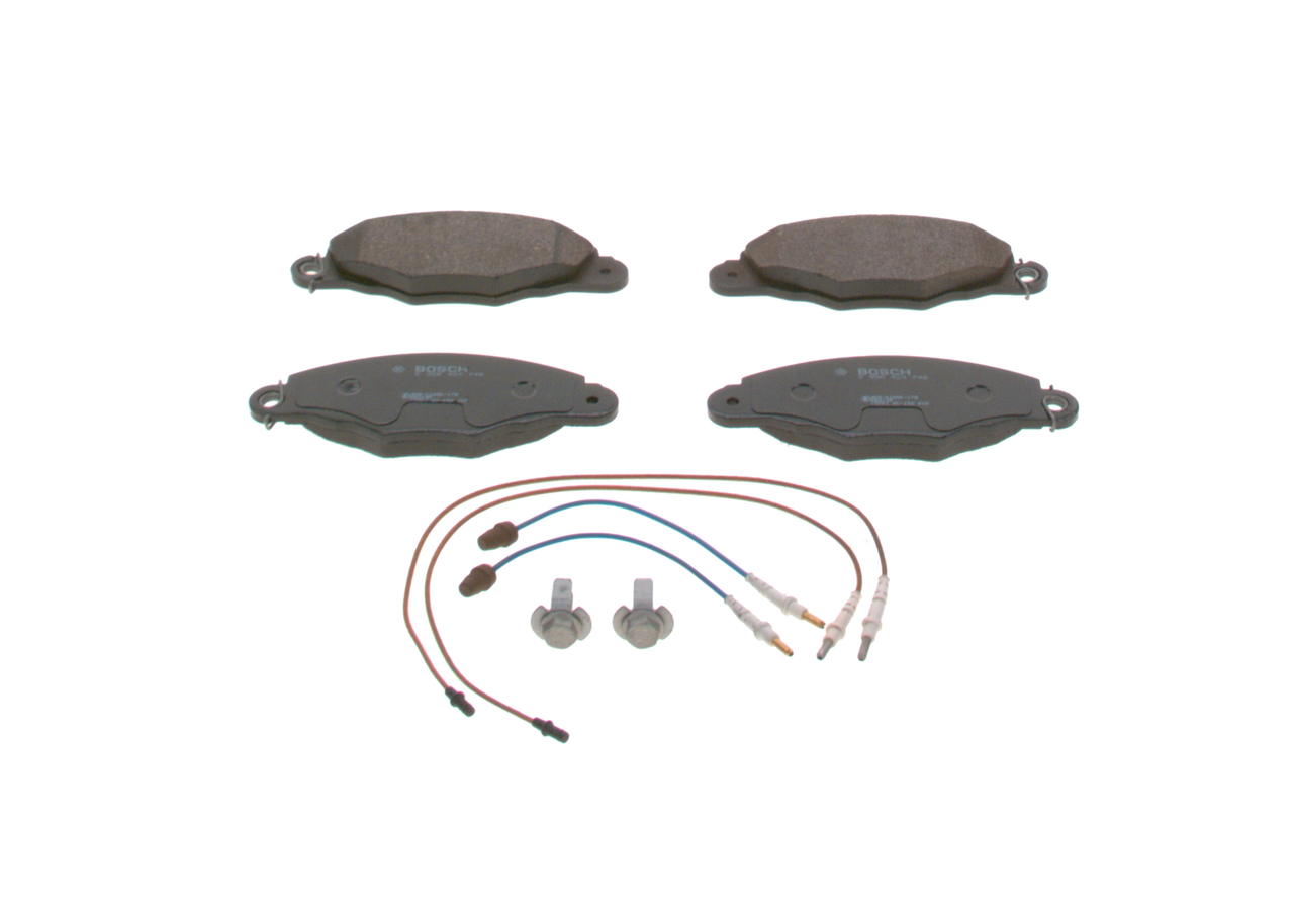 OEM-Nummer 4251 84 - Bremsbeläge 0 986 424 746 VW, PEUGEOT, CITROËN
