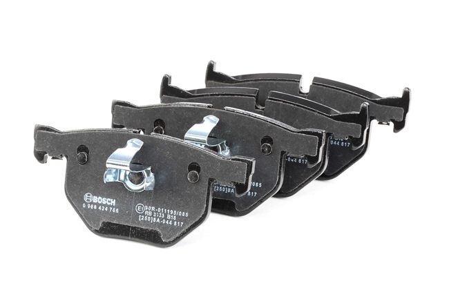 BOSCH | Pastilla con clip de émbolo, Chapa antichirridos 0 986 424 766 BMW X5 (F15, F85) 2016 baratos online