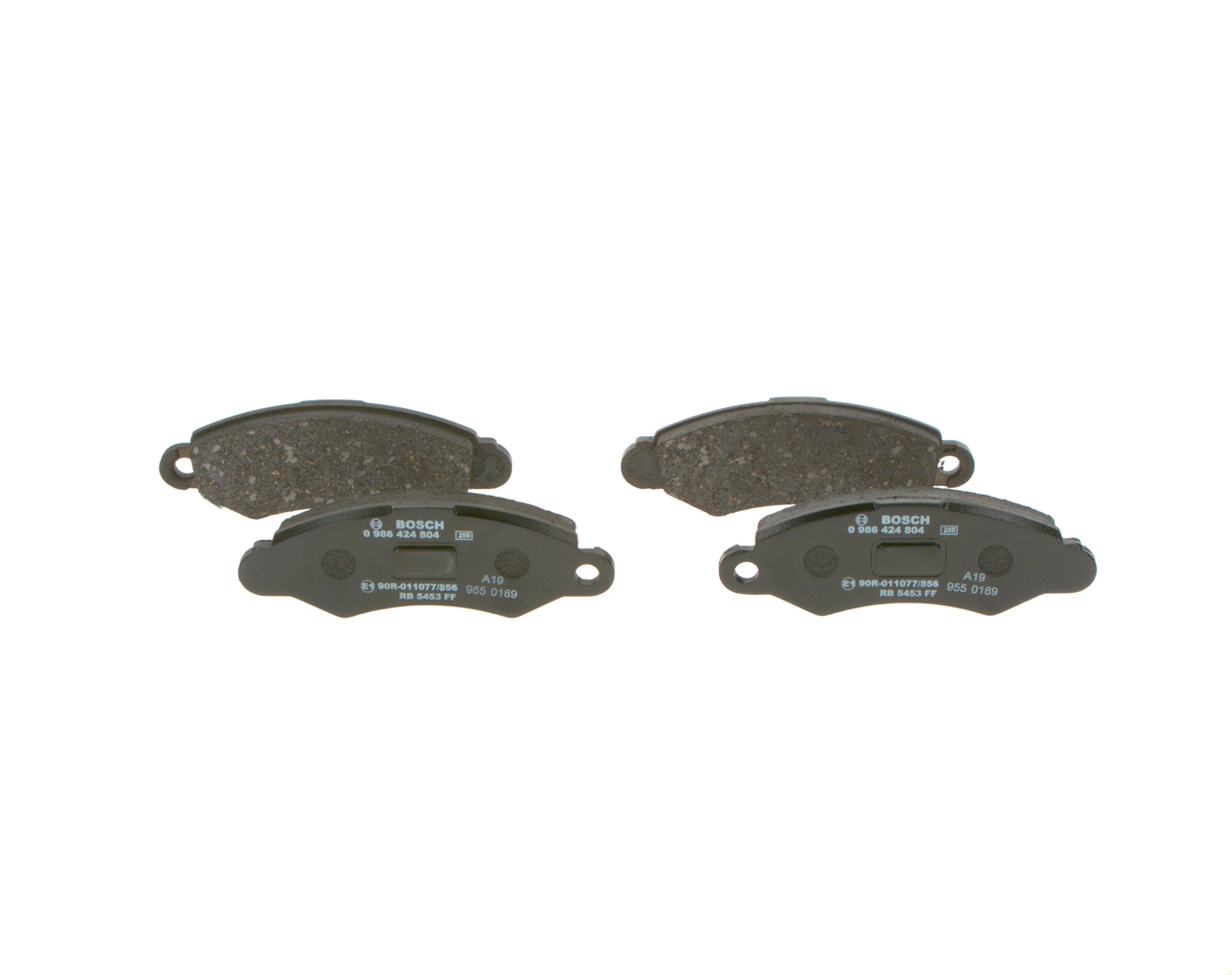 Remblok 0 986 424 804 BOSCH SUZUKI Swift II Sedan (AH, AJ) 1.3 1996 67 Pk