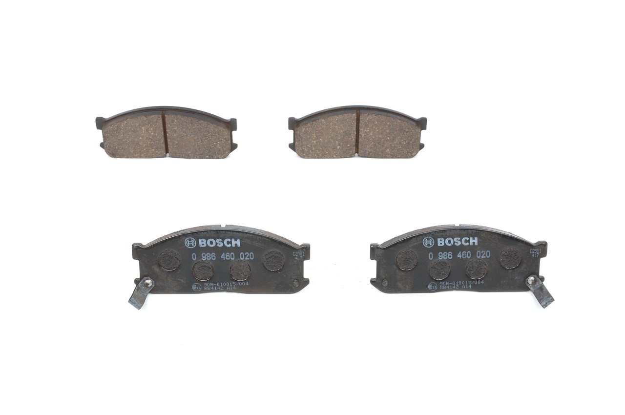 BOSCH | Pastilhas De Travão com avisador sonoro de desgaste 0 986 460 020 KIA Besta Minibus 1995 baratos online