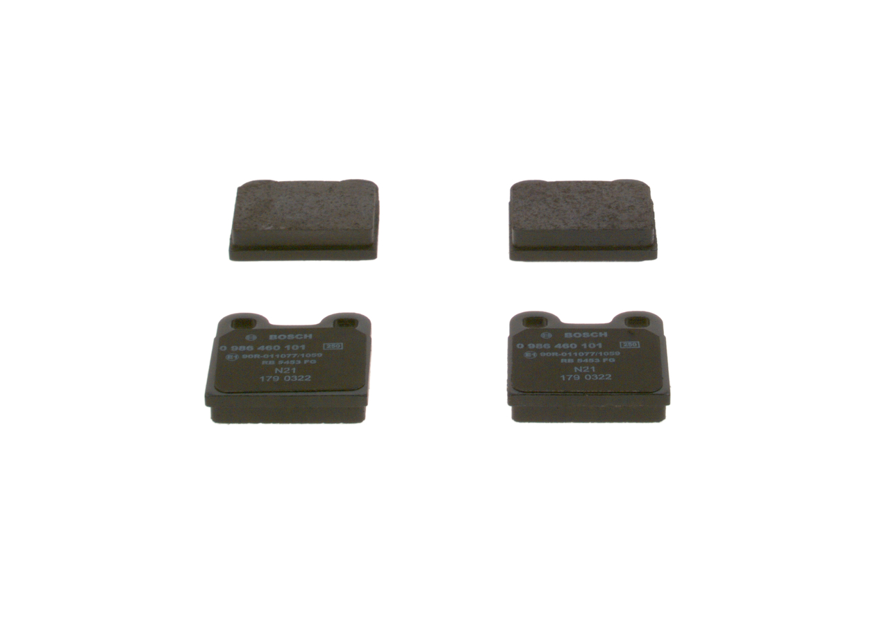 Klocki hamulcowe 0 986 460 101 BOSCH Volkswagen Garbus 1303 1.3 1973 44 KM