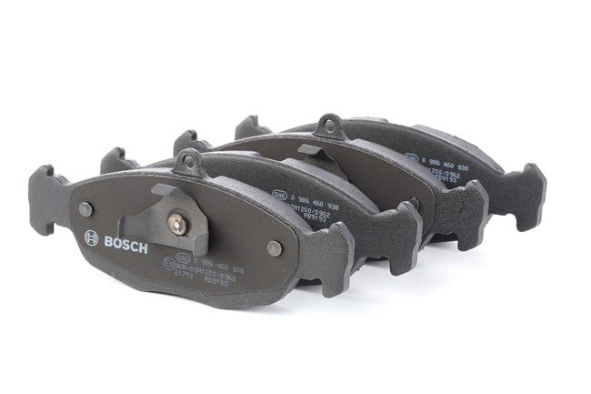 Juego de pastillas de freno 0 986 460 938 BOSCH CHEVROLET Corsa B Hatchback 1.6 GSI 16V SFI (08) 1994 109 cv
