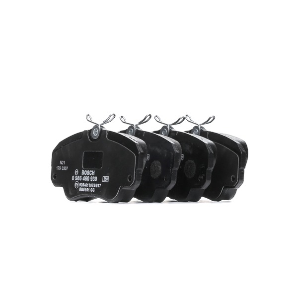 BOSCH 0 986 460 939 Bremsbelagsatz Scheibenbremse OPEL Omega B Caravan (V94)