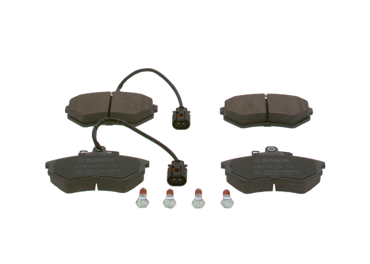 Numéro OEM 357 698 151 C - Plaquettes de frein 0 986 460 948 AUDI, SEAT, SKODA, PORSCHE