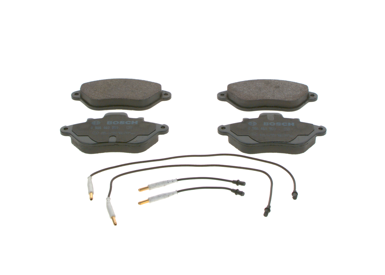Número OEM 4241 K4 - Juego de pastillas de freno 0 986 460 950 PEUGEOT, CITROËN, TOYOTA