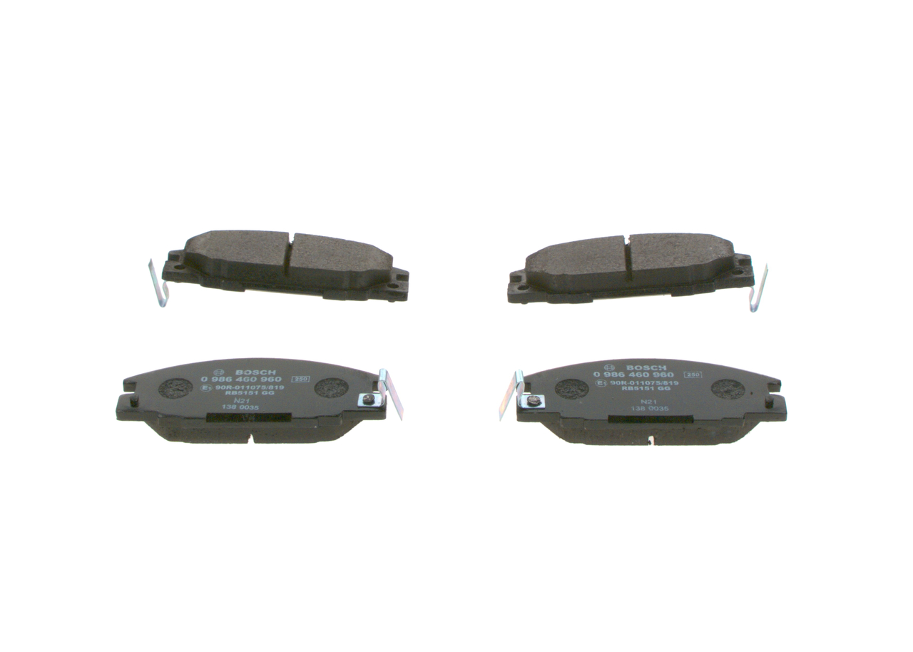 BOSCH | Pastilla de freno con avisador acústico de desgaste 0 986 460 960 OPEL Frontera A Sport SUV Cabrio (U92) 1993 baratos online