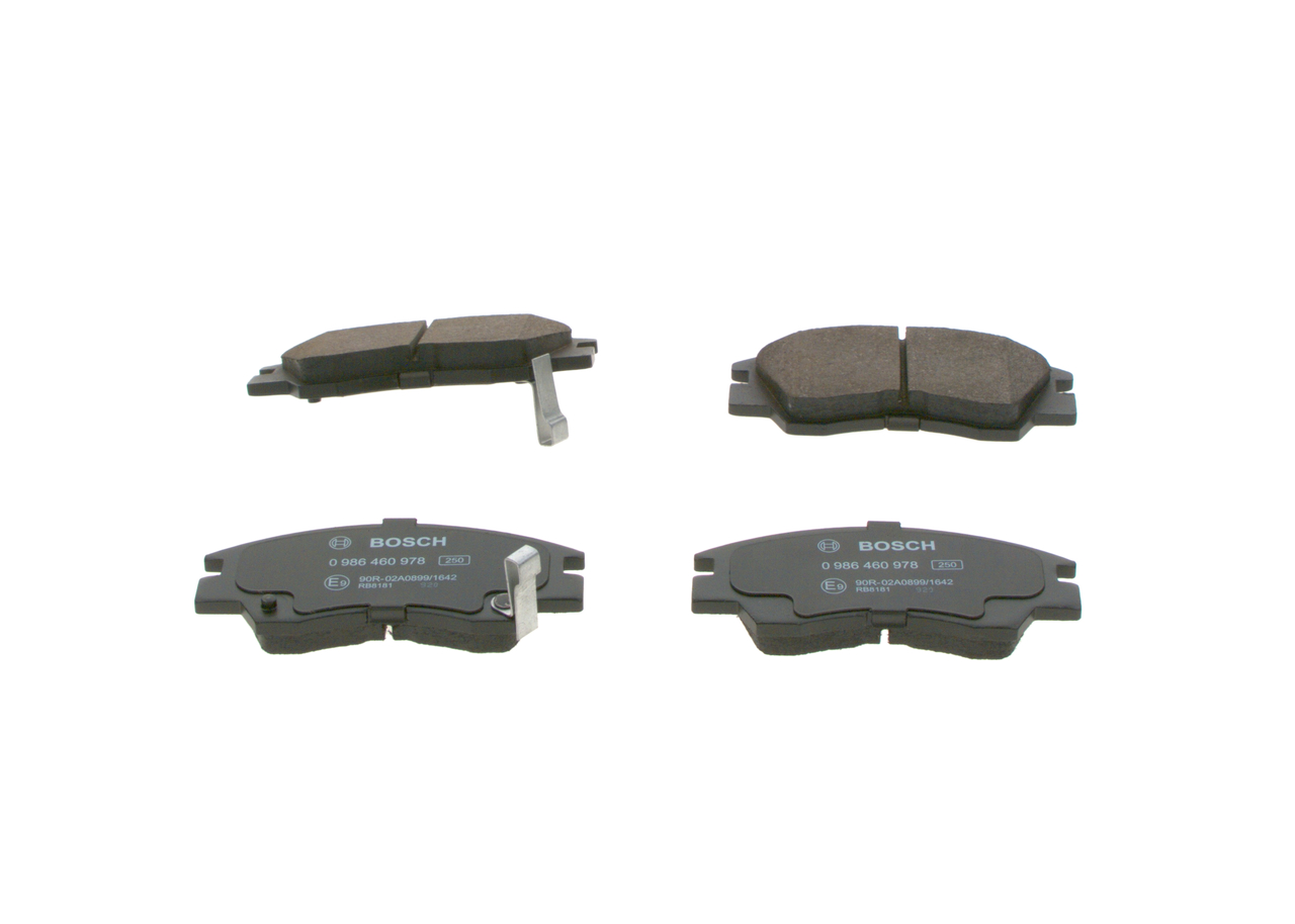 BOSCH 0 986 460 978 Bremssteine MITSUBISHI L200 II Pickup