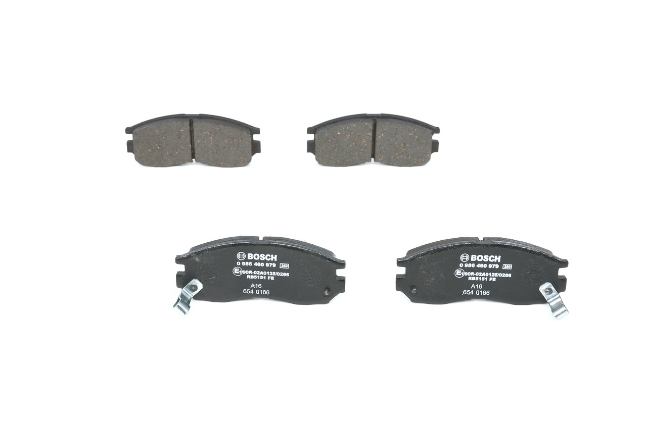 BOSCH 0 986 460 979 Bremsbeläge MITSUBISHI Colt IV (CA0)