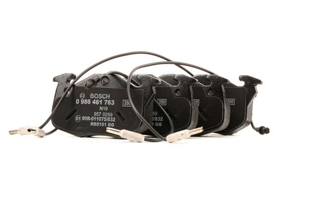 BOSCH | Pastillas con contacto avisador de desgaste, Chapa antichirridos 0 986 461 763 PEUGEOT 106 I Hatchback 1994 baratos online