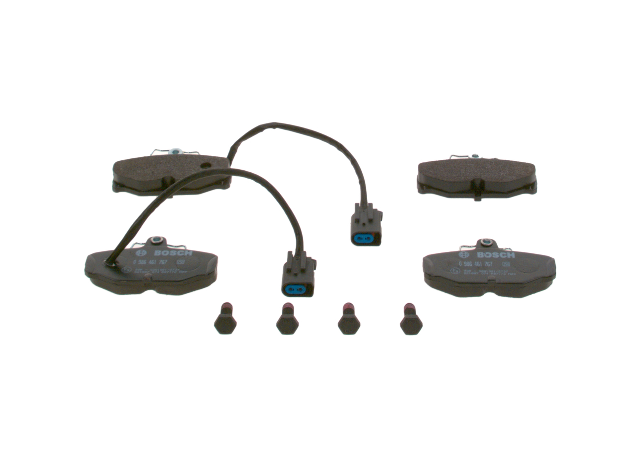 Numer OEM 1 111 287 - Klocki hamulcowe 0 986 461 767 FORD