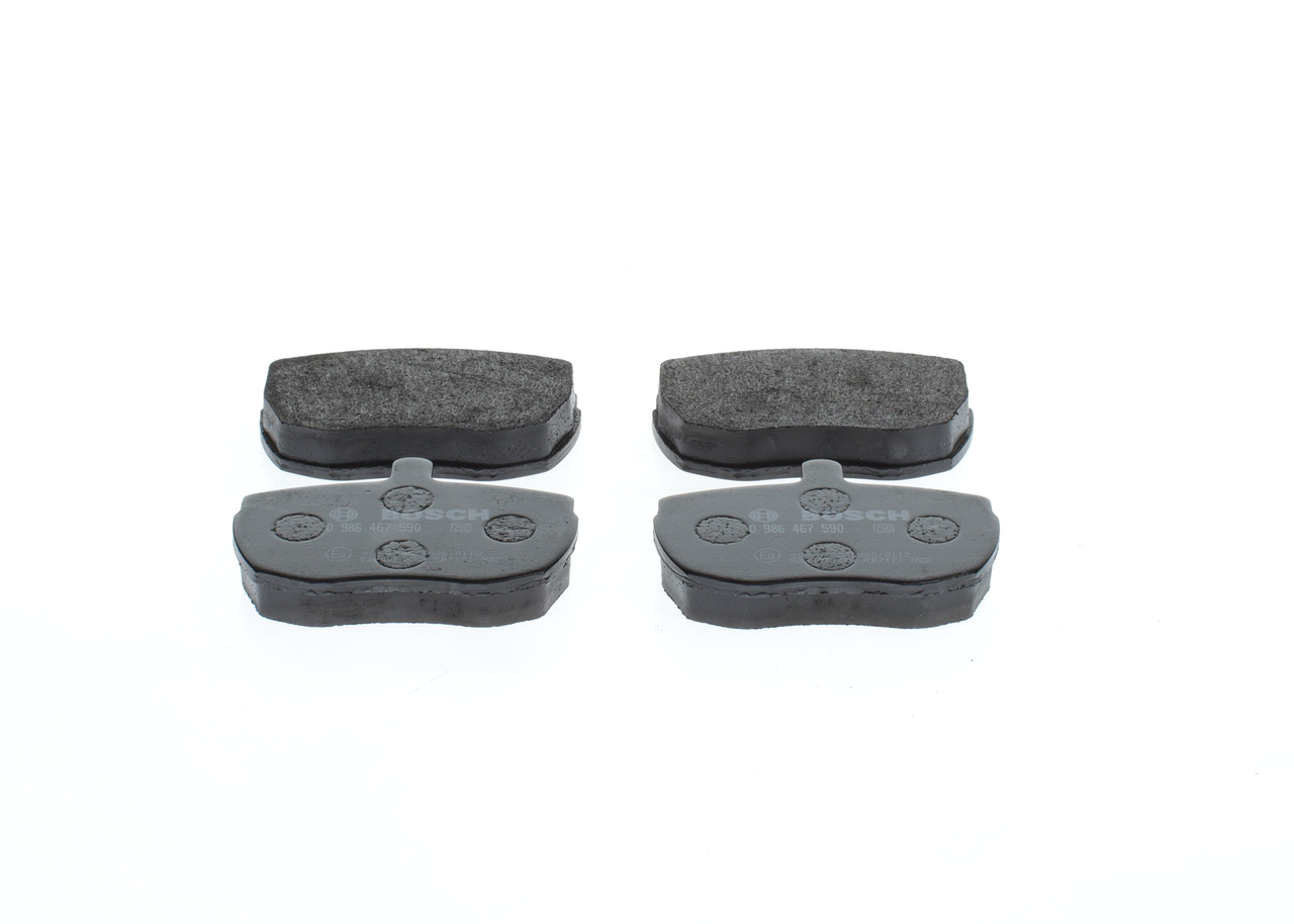 Número OEM 1 906 111 - Pastilhas de travão 0 986 467 590 FIAT, ALFA ROMEO, IVECO, SATURN
