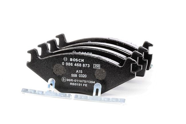 BOSCH 0 986 468 873 Bremsbelagsatz Scheibenbremse VW Golf I Cabrio (155)