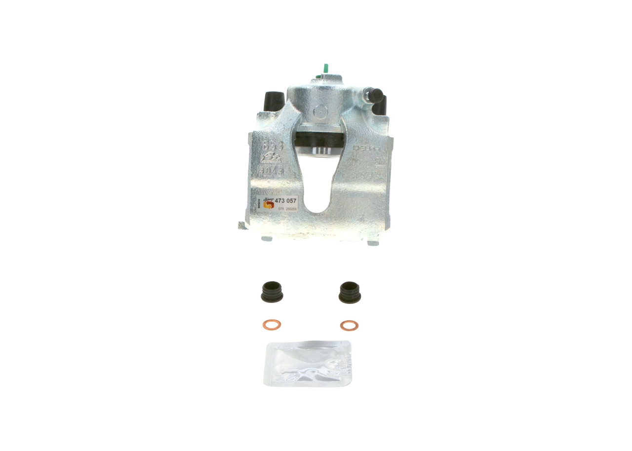 BOSCH 0 986 473 057 brake caliper OPEL Astra G CC (T98) 1.4 (F08, F48) 90hp 2009
