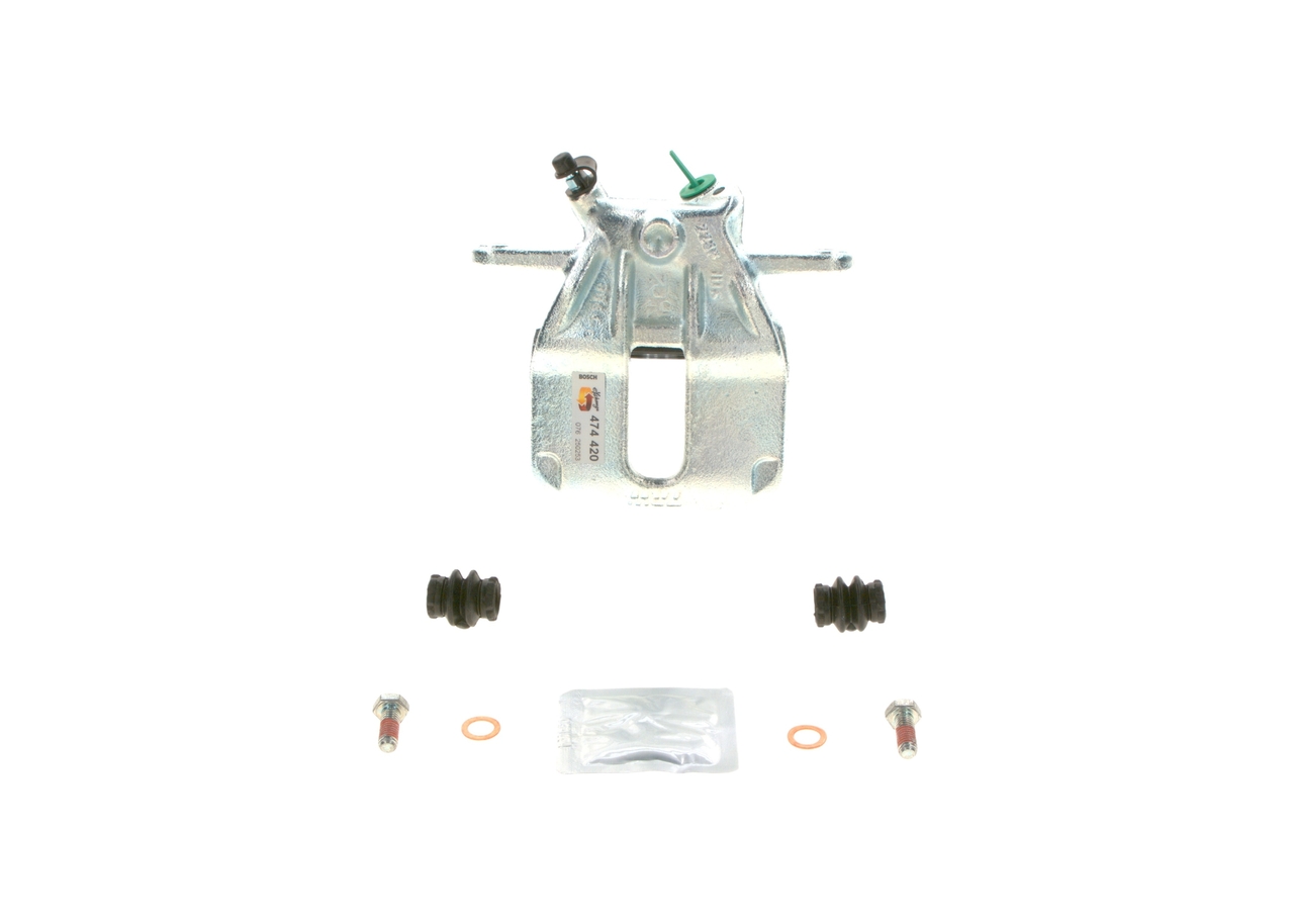 BOSCH 0 986 474 420 brake caliper RENAULT Megane IV Hatchback (B9A/M/N) 1.2 TCe 100 (B9MS) 100hp 2018